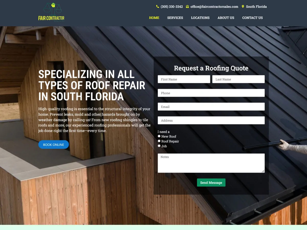 Fair Contractor Sales